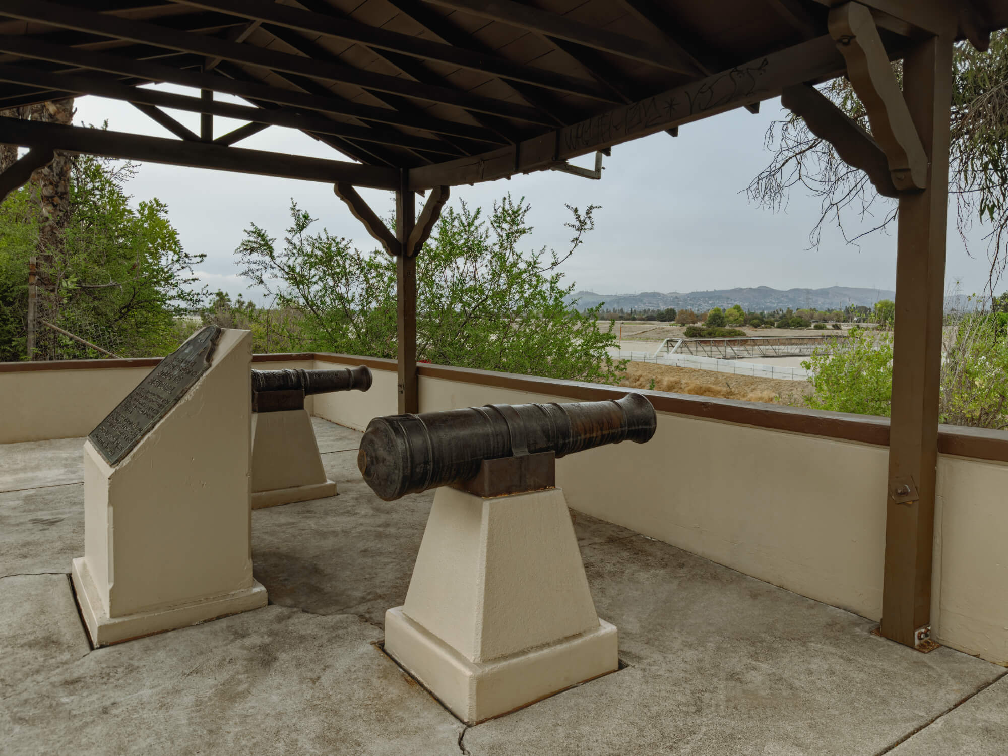 The Battle of Rîo San Gabriel Monument